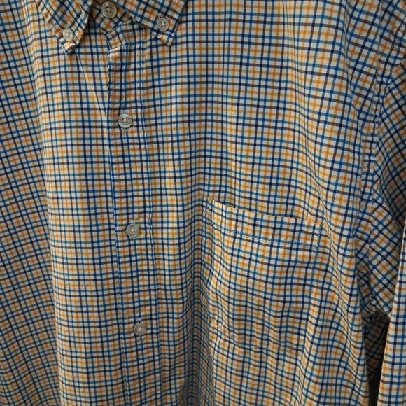 J. Crew Slim Fit men's extra large long sleeve button down plaid shirt - Picture 5 of 12